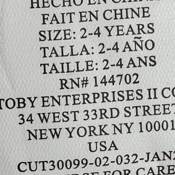 Toby Beige and White Fedora - Toddler 2 years to 4 years - Picture 6 of 6